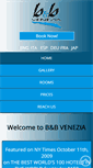 Mobile Screenshot of bbvenezia.com